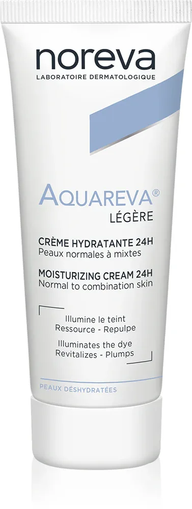 Увлажняющий крем для лица Noreva Aquareva Moisturizing Cream 24h, для чувствительной кожи, 40 мл