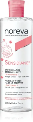 Noreva Sensidiane Soothing Micellar Water - Мицеллярная вода успокаивающая, 400 мл