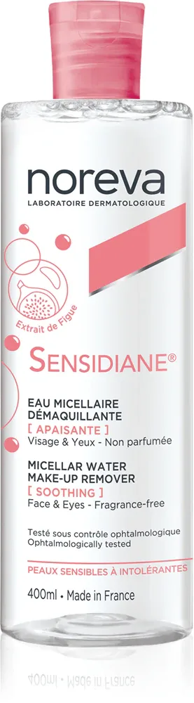 Noreva Sensidiane Soothing Micellar Water - Мицеллярная вода успокаивающая, 400 мл