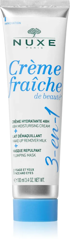 Nuxe Creme Fraiche de Beaute 3-en-1 - Увлажняющий крем с 48-часовым эффектом, 100 мл