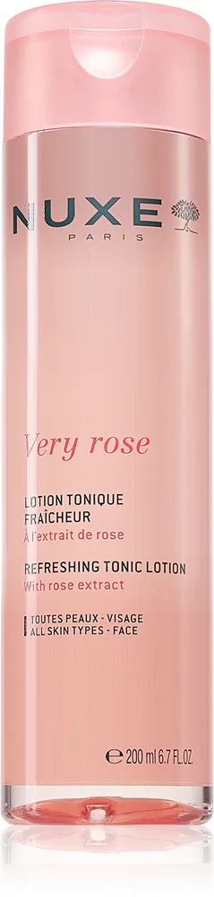 Nuxe Very Rose Refreshing Tonic Lotion - Освежающий тоник для всех типов кожи, 200 мл