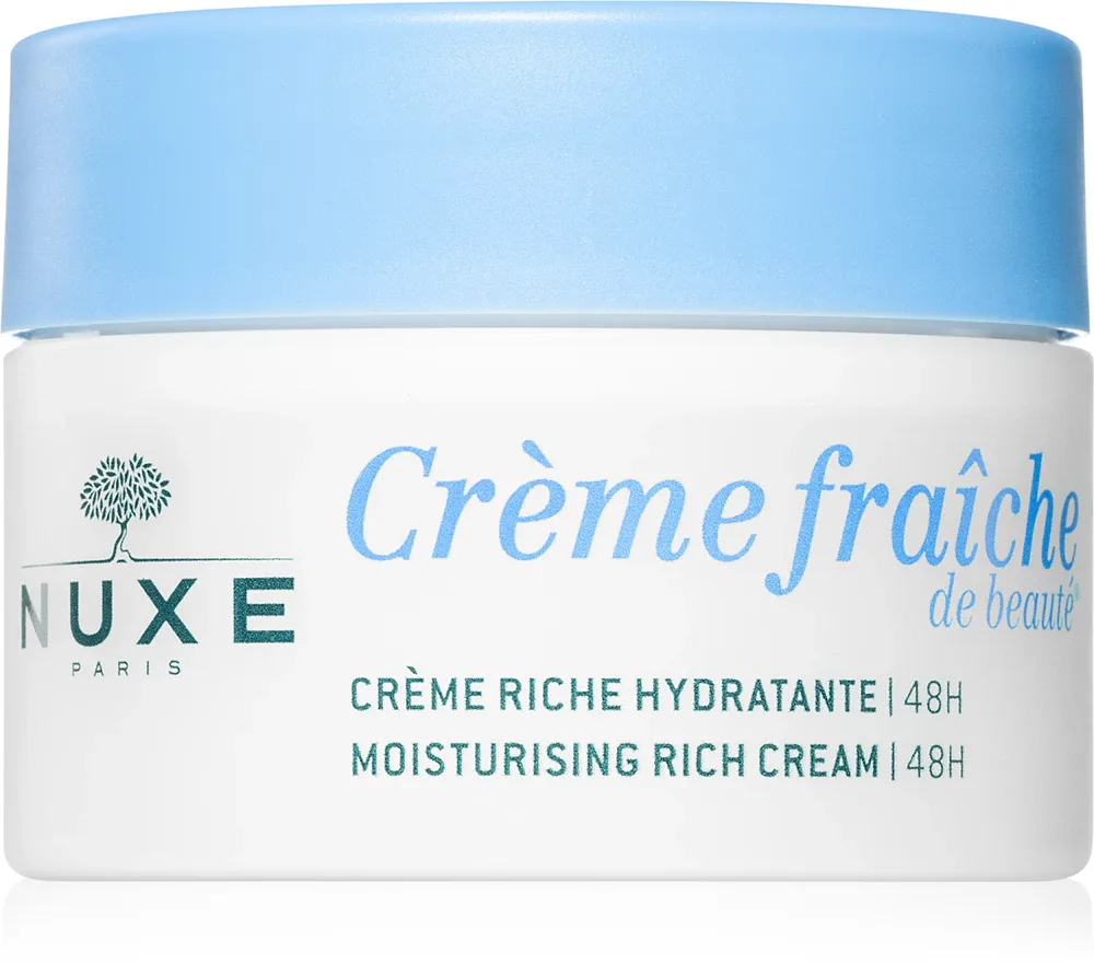 Nuxe Creme Fraiche de Beaute Moisturizing Rich Cream - Питательный увлажняющий крем для сухой и очень сухой чувствительной кожи