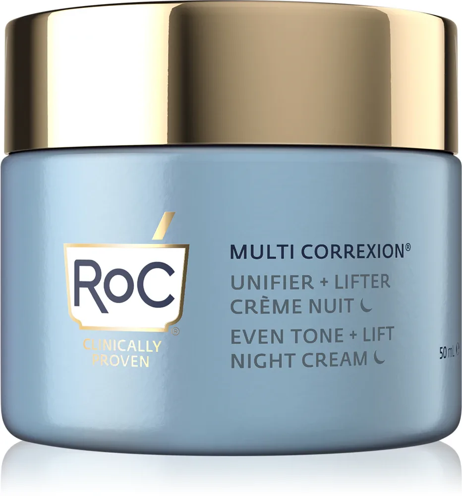 RoC Multi Correxion Even Tone + Lift - Осветляющий ночной крем для выравнивания тона кожи, 50 мл