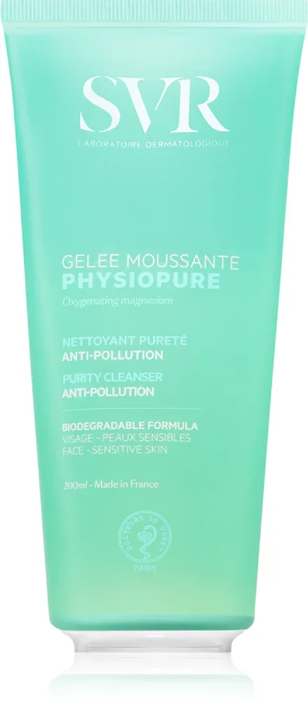 SVR Physiopure Gelee Moussante - Пенящийся гель для очищения кожи, 200 мл