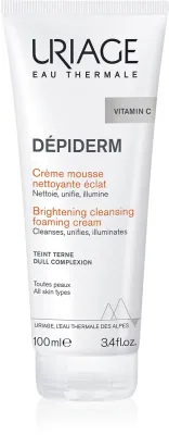 Uriage Depiderm Brightening Cleansing Foam - Пенящийся очищающий крем, 100 мл