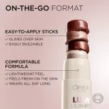 L’Oréal Paris Lumi Stick Glass - Кремовый осветляющий стик, 5 г, оттенок 610 Pearl Eclat — фото 5