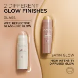 L’Oréal Paris Lumi Stick Glass - Кремовый осветляющий стик, 5 г, оттенок 610 Pearl Eclat — фото 6