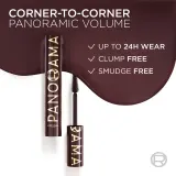 L’Oréal Paris Panorama Chromatics - Тушь для объема, 10.5 мл, оттенок Bordeaux — фото 6