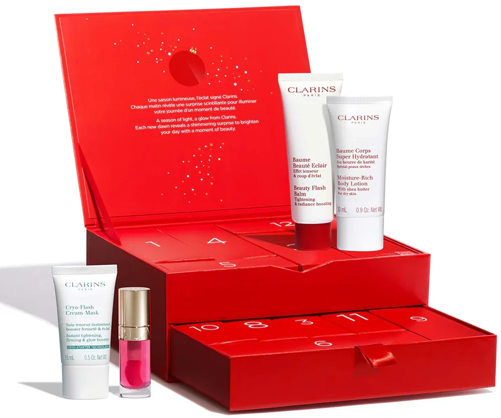 Clarins Advent Calendar 12 Holiday Season - адвентский календарь