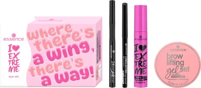 essence I LOVE EXTREME - набор декоративной косметики для глаз
