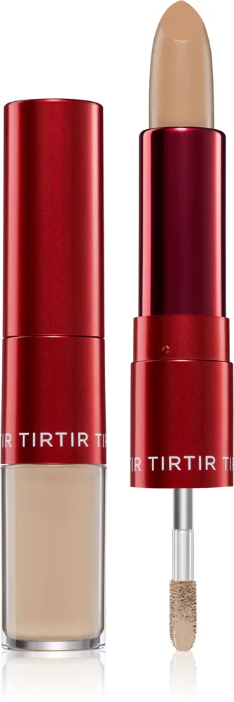 TIRTIR Glide & Hide Blurring Concealer - Крем-корректор для осветления и выравнивания кожи, 8 г, оттенок 3 W