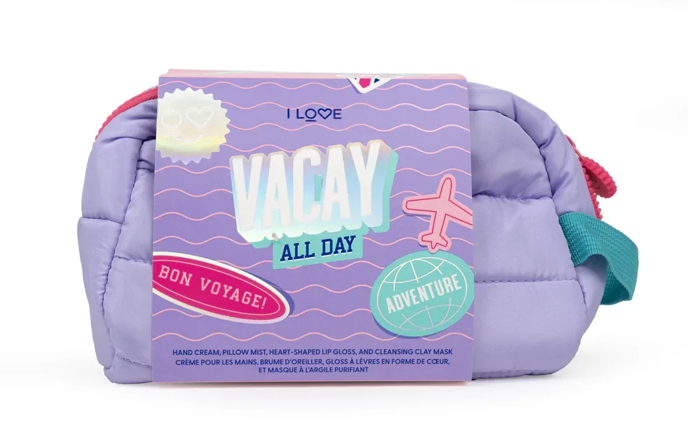 I Love Vacay All Day - Подарочный набор для путешествий