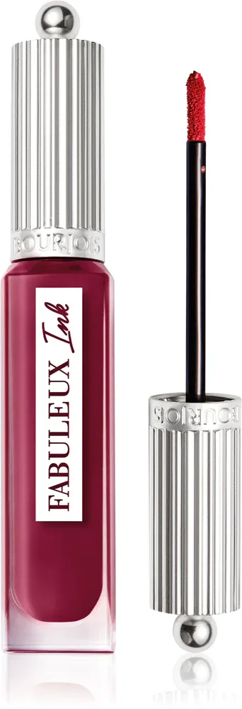 Bourjois Fabuleux Ink - губная помада, 3.5 мл, оттенок 07 Raisin To Live