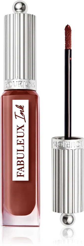Bourjois Fabuleux Ink - губная помада, 3.5 мл, оттенок 03 Moka'ddiction