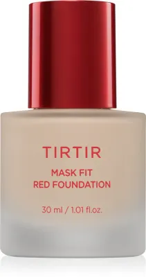 TIRTIR Mask Fit Red Foundation - Осветляющий жидкий тональный крем с увлажняющим действием, 30 мл