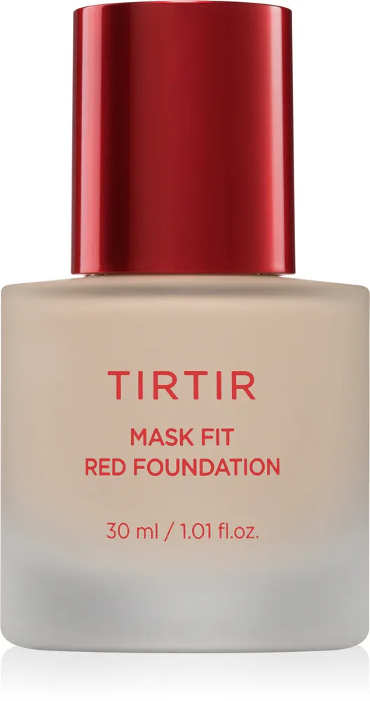TIRTIR Mask Fit Red Foundation - Осветляющий жидкий тональный крем с увлажняющим действием, 30 мл, оттенок 13N Fair Ivory