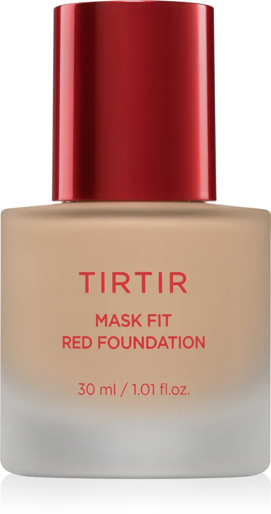 TIRTIR Mask Fit Red Foundation - Осветляющий жидкий тональный крем с увлажняющим действием, 30 мл, оттенок 23N Sand