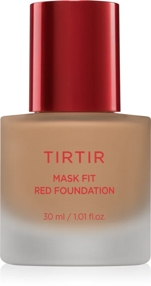 TIRTIR Mask Fit Red Foundation - Осветляющий жидкий тональный крем с увлажняющим действием, 30 мл, оттенок 27C Cool Beige