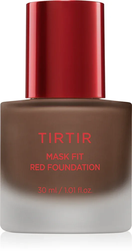 TIRTIR Mask Fit Red Foundation - Осветляющий жидкий тональный крем с увлажняющим действием, 30 мл, оттенок 45W Chestnut