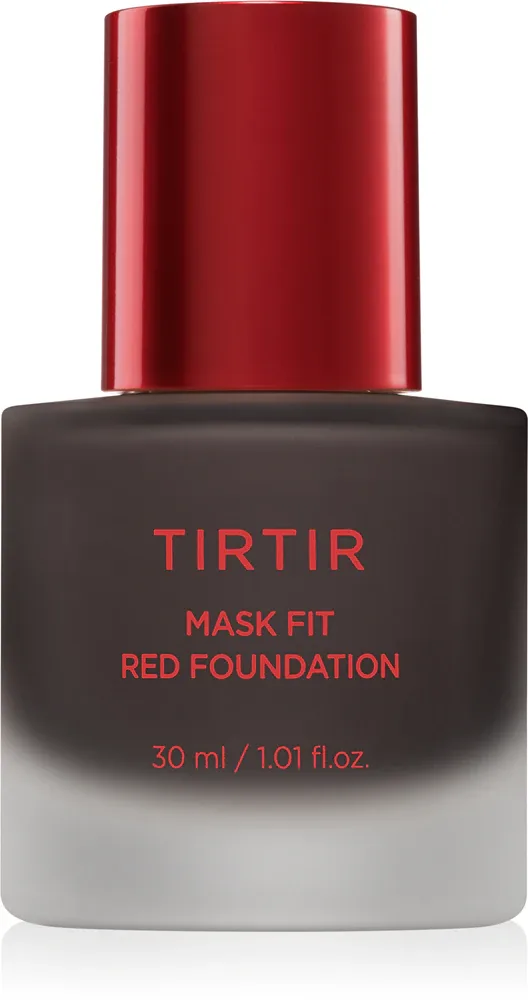 TIRTIR Mask Fit Red Foundation - Осветляющий жидкий тональный крем с увлажняющим действием, 30 мл, оттенок 55N Espresso