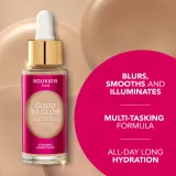 Bourjois Good to Glow - Основа под макияж, 30 мл, оттенок 001 Fair — фото 7