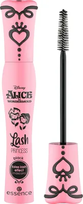 essence Disney Alice in Wonderland - Тушь для ресниц с эффектом искусственных ресниц, 12 мл