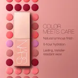 NARS AFTERGLOW LIQUID BLUSH - Румяна в жидкой форме, придающие коже сияющий вид, 7 мл, оттенок BRAZEN — фото 7
