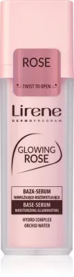 Lirene Base Glowing Rose - сыворотка-основа для лица, осветляющая, 30 мл