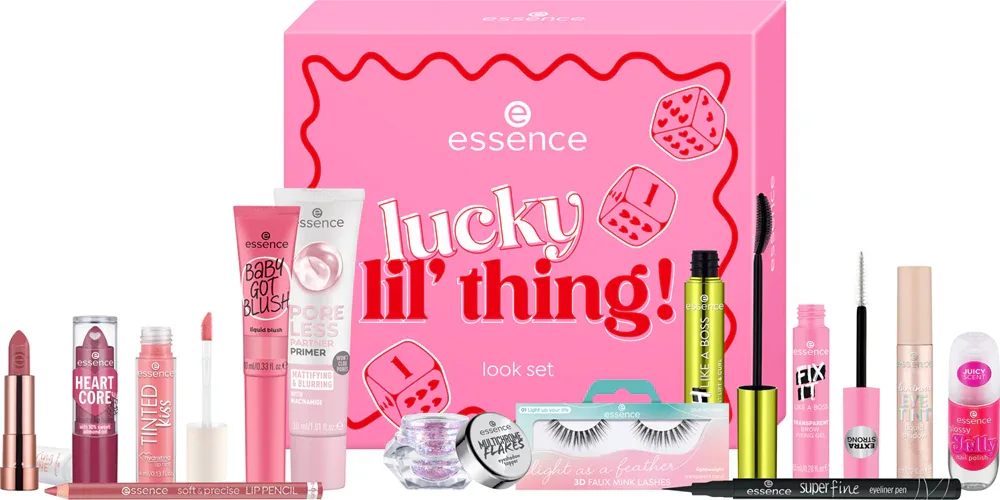 essence lucky lil' thing! look set - в подарочном наборе