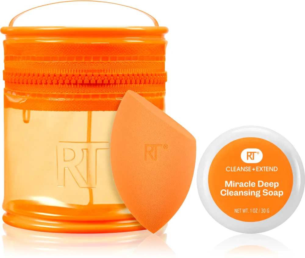 Real Techniques Miracle Blend + Cleanse Set - набор для чистки кистей, 3 шт