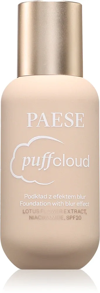Paese Puff Cloud Foundation - Ультра-легкий тональный крем SPF 20 04 Shell Beige, 37 мл