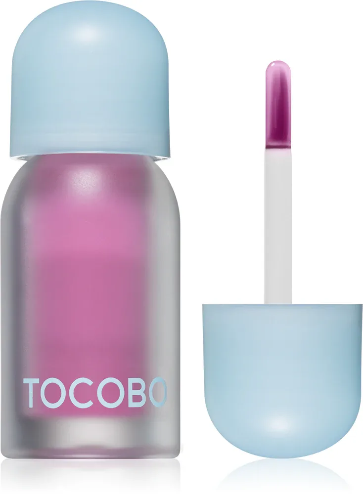 TOCOBO Juicy Berry Plumping Lip Oil - Тонизирующее масло для губ с эффектом увеличения, 4 г, оттенок 17 Berry Milk
