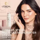 L’Oréal Paris Lumi Stick Glow - Кремовый осветляющий стик, 6.5 г, оттенок 630 Cream Chic — фото 2