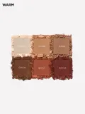 SOSU Cosmetics Matte Eyeshadow Palette - Палетка теней для век, 6 г — фото 7
