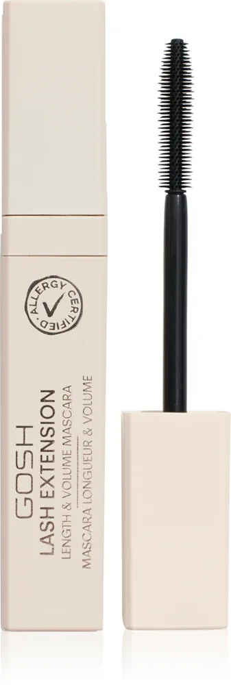 Gosh Lash Extension - Тушь для удлинения и утолщения ресниц, 7 мл, оттенок Extreme Black