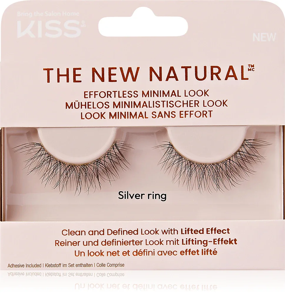 KISS The New Natural Effortless Minimal Look - искусственные ресницы, 2 шт