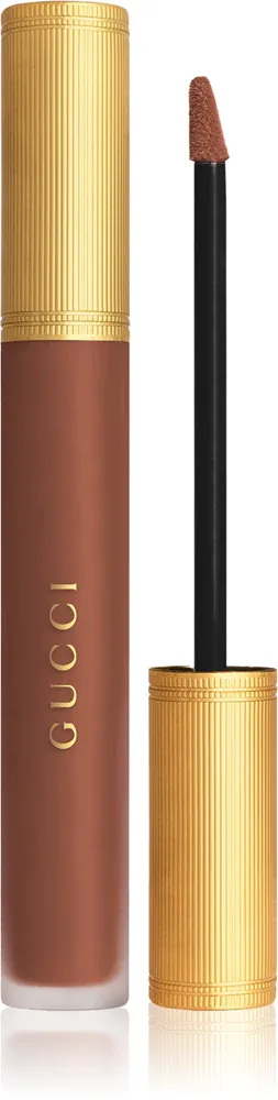 Gucci Gucci Beauty Rouge à Lèvres Matte Lipstick - Матовая жидкая помадка, 6.5 мл, оттенок 308 Lucy Dark Orange