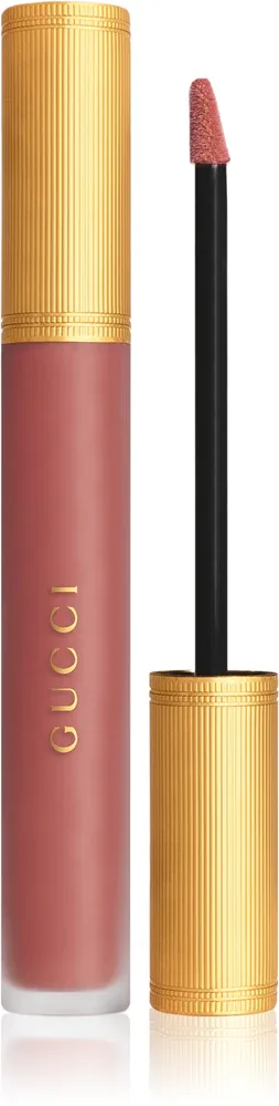 Gucci Gucci Beauty Rouge à Lèvres Matte Lipstick - Матовая жидкая помадка, 6.5 мл, оттенок 208 They Met in Argentina