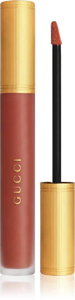 Gucci Gucci Beauty Rouge à Lèvres Matte Lipstick - Матовая жидкая помадка, 6.5 мл, оттенок 505 Janet Rust