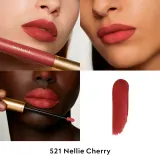Gucci Gucci Beauty Rouge à Lèvres Matte Lipstick - Матовая жидкая помадка, 6.5 мл, оттенок 521 Nellie Cherry — фото 3