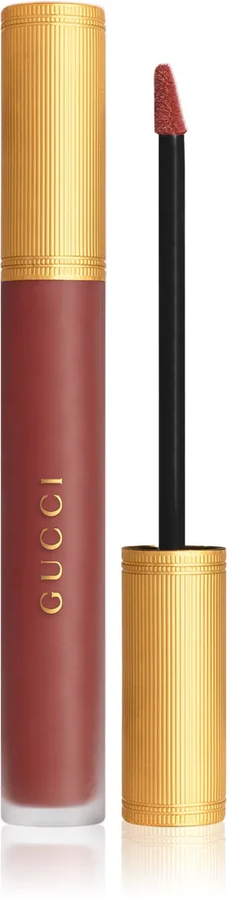 Gucci Gucci Beauty Rouge à Lèvres Matte Lipstick - Матовая жидкая помадка, 6.5 мл, оттенок 203 Mildred Rosewood