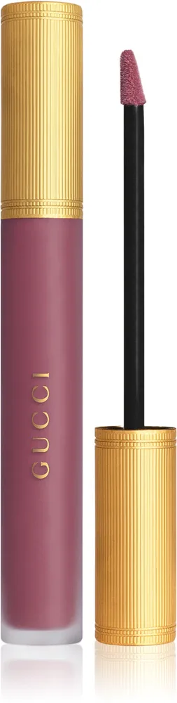 Gucci Gucci Beauty Rouge à Lèvres Matte Lipstick - Матовая жидкая помадка, 6.5 мл, оттенок 413 Cornelia Pink