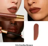 Gucci Gucci Beauty Rouge à Lèvres Matte Lipstick - Матовая жидкая помадка, 6.5 мл, оттенок 124 Emily Brown — фото 3