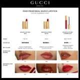 Gucci Gucci Beauty Rouge à Lèvres Matte Lipstick - Матовая жидкая помадка, 6.5 мл, оттенок 124 Emily Brown — фото 7