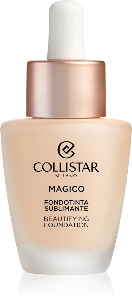 Collistar MAGICO Beautifying Foundation - Матирующий тонирующий крем с водостойким эффектом, 30 мл, оттенок 1N - Avorio