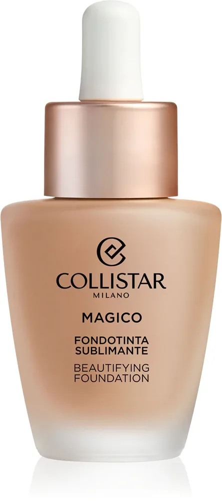Collistar MAGICO Beautifying Foundation - Матирующий тонирующий крем с водостойким эффектом, 30 мл, оттенок 5N - Ambra