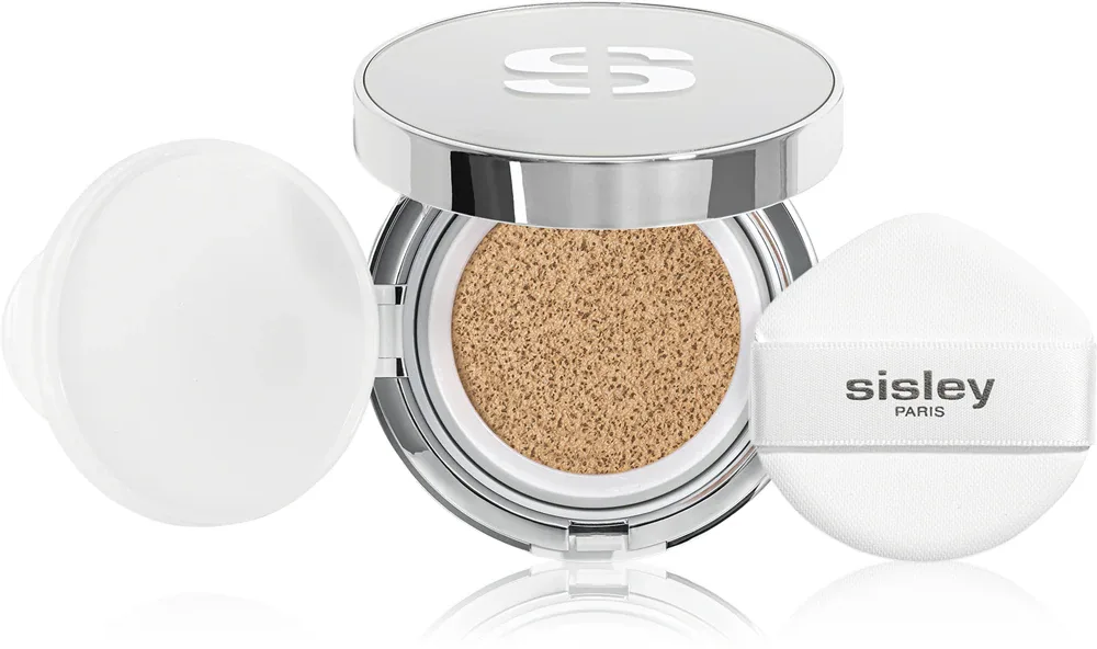 Sisley Phyto-Blanc Le Cushion - Тональный крем в компакте SPF 50+, 15 г, оттенок 1W1 Ecru