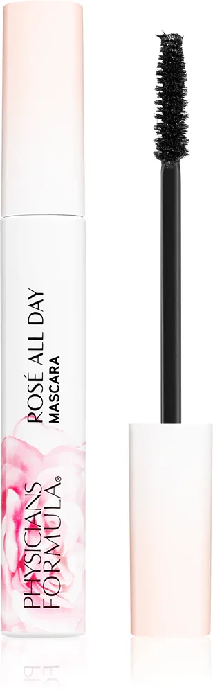 Physicians Formula Rosé All Day - Тушь для ресниц, утолщающая и удлиняющая, 12 мл, оттенок Black