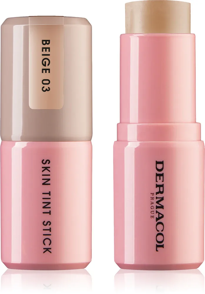 Тональное средство Dermacol Beauty Stick Skin Tint стик, среднее покрытие, с маслом ши, 15 г, оттенок 03 Beige