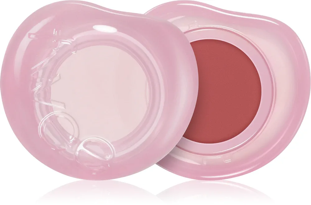 fwee Lip&Cheek Glowy Jelly Pot - Тонизирующий бальзам для губ и щек, 4 г, оттенок JS01 Rosy Glaze